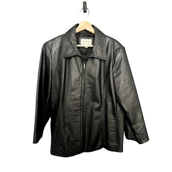 Y2K Leather Jacket - Picture 3 of 5